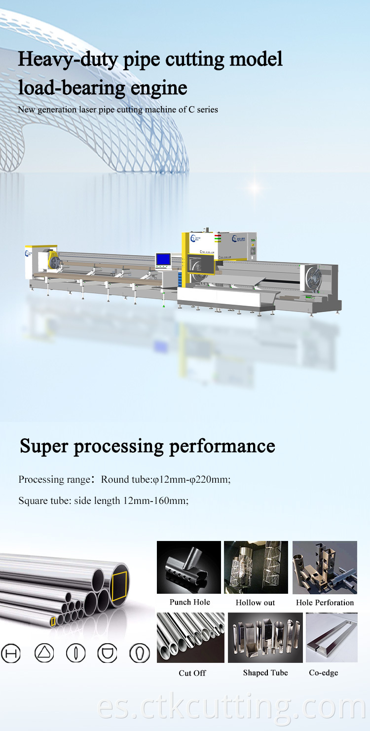 Heavy pipe cutting machine